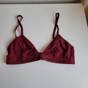 Calvin Klein Red Bralette